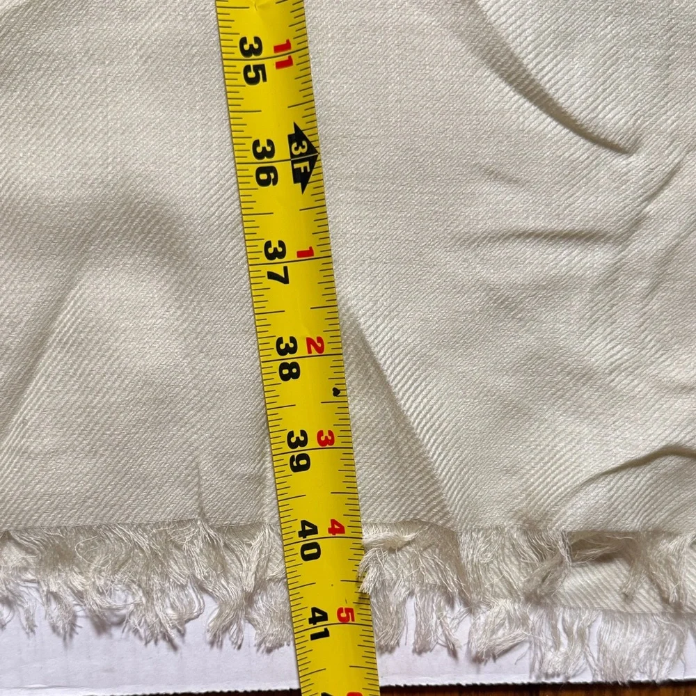 Loro Piana Beige Lightweight Cashmere-Silk Scarf